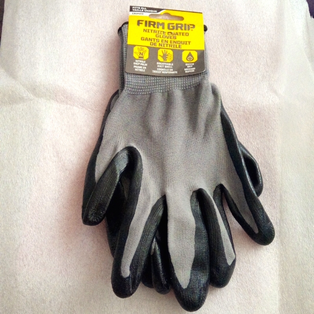 Firm Grip Nitrite Coated Gloves O/S
